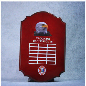 Scalloped Piano Finished Plaques | Alliance Awards LLC.