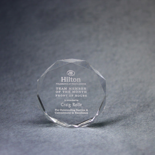 Multi-Faceted Acrylic Paperweight | Alliance Awards LLC.