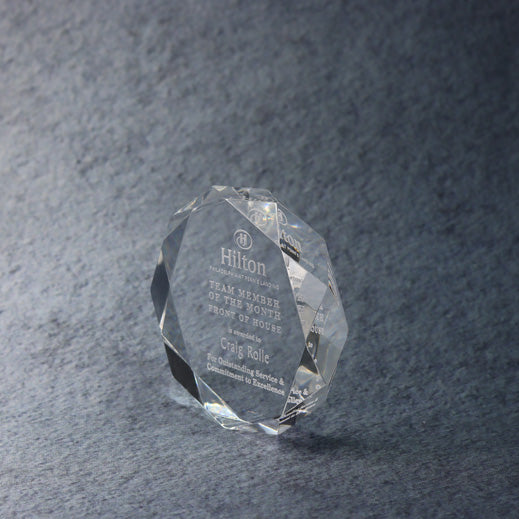 Multi-Faceted Acrylic Paperweight | Alliance Awards LLC.