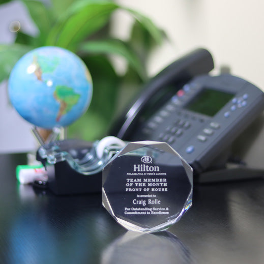 Multi-Faceted Acrylic Paperweight | Alliance Awards LLC.