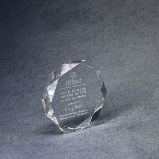 Multi-Faceted Acrylic Paperweight | Alliance Awards LLC.