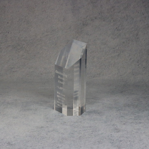 Acrylic Hexagon Tower | Alliance Awards LLC.