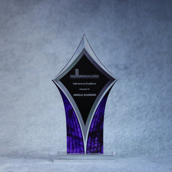 Acrylic Diamond Trophy | Alliance Awards LLC.