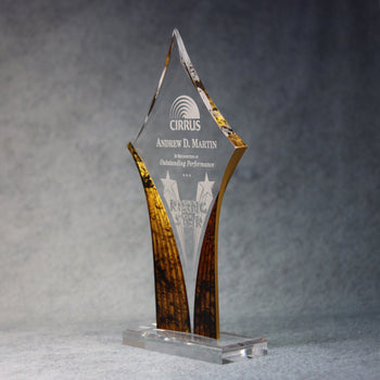 Acrylic Diamond Trophy | Alliance Awards LLC.