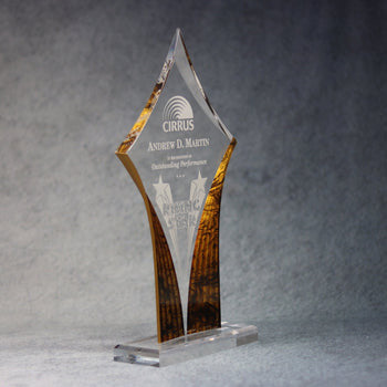 Acrylic Diamond Trophy | Alliance Awards LLC.