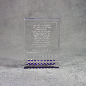 Acrylic With Jewel Cuts | Alliance Awards LLC.