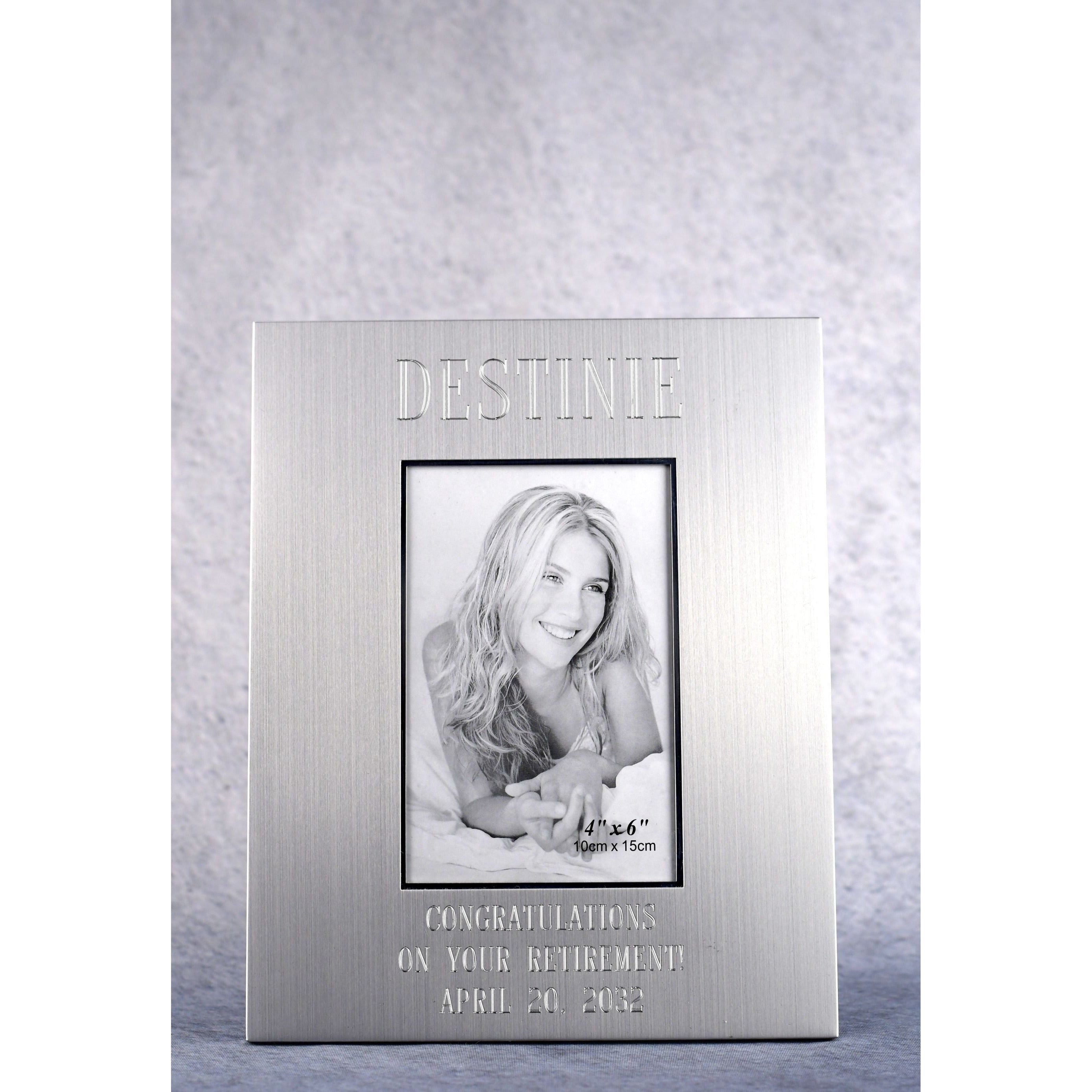 Metal Silver Frame | Alliance Awards LLC.