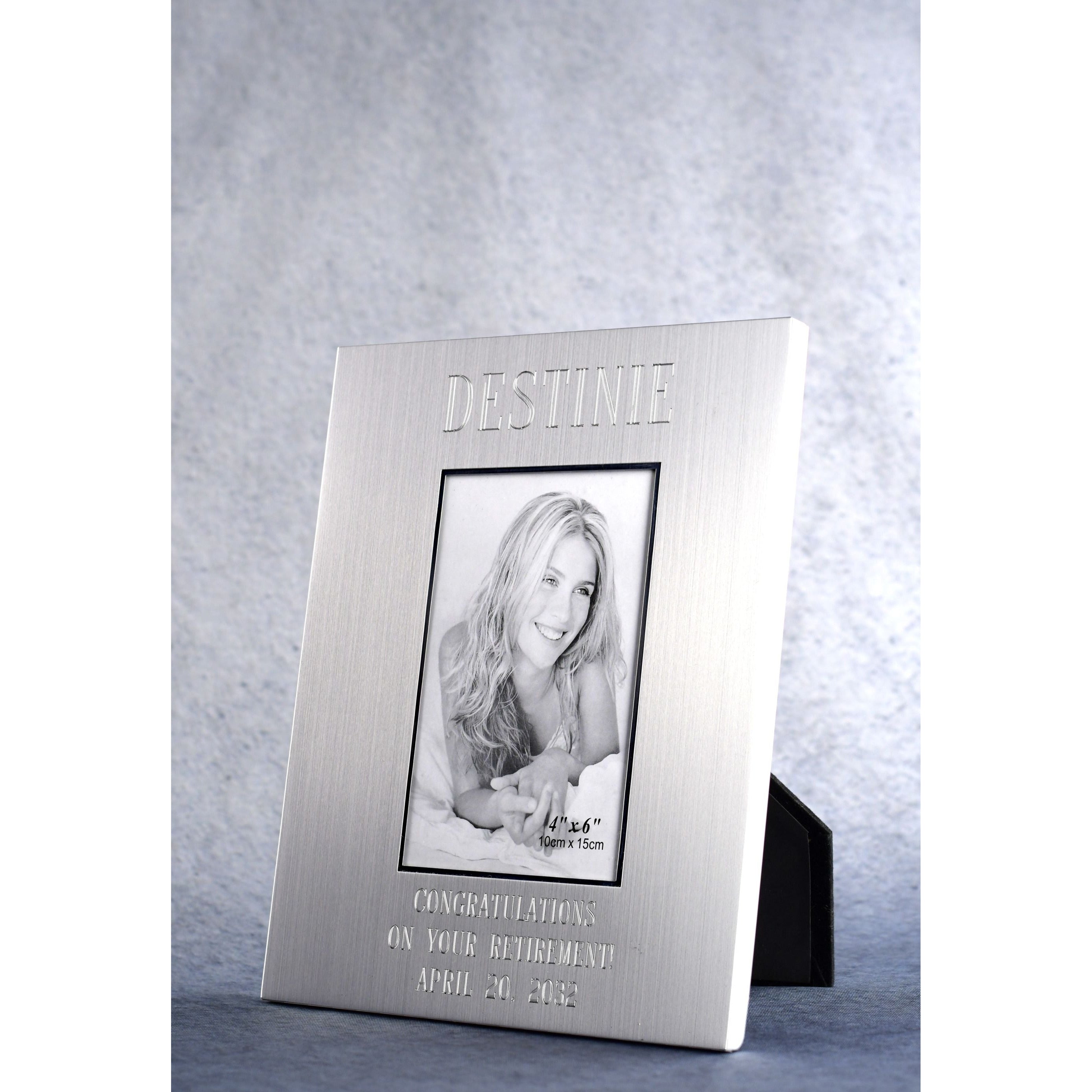 Metal Silver Frame | Alliance Awards LLC.