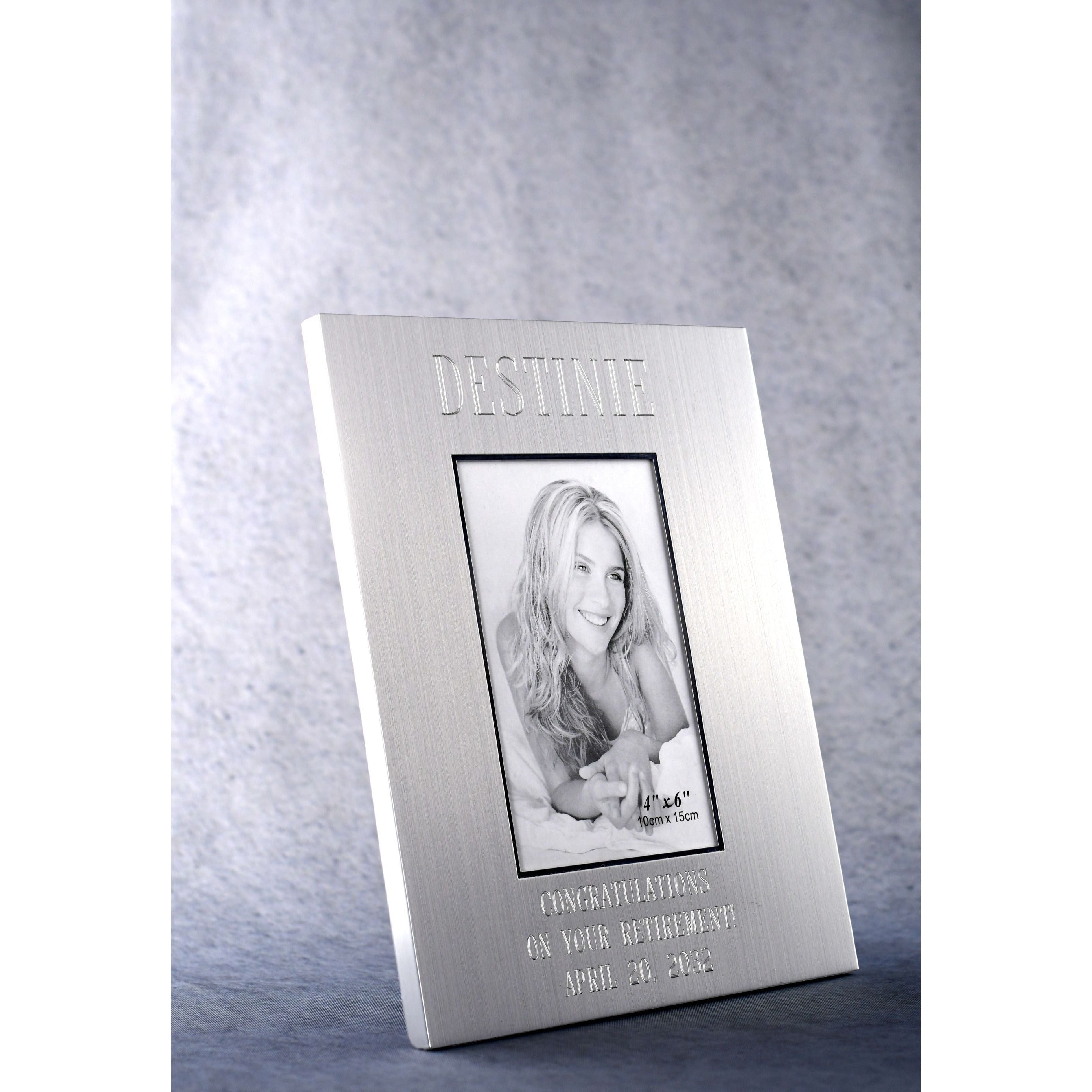 Metal Silver Frame | Alliance Awards LLC.