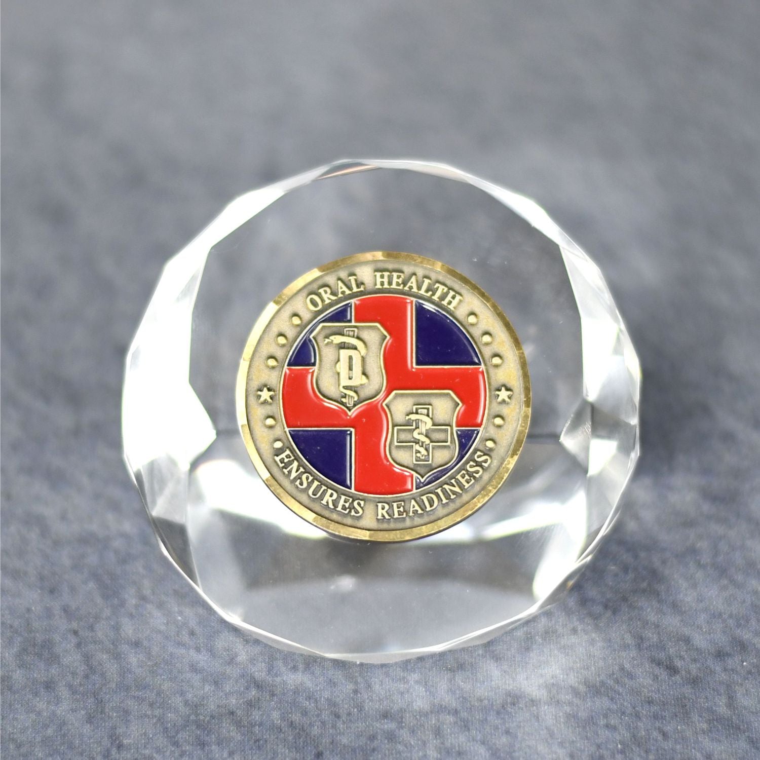 Crystal Round Paperweight | Alliance Awards LLC.