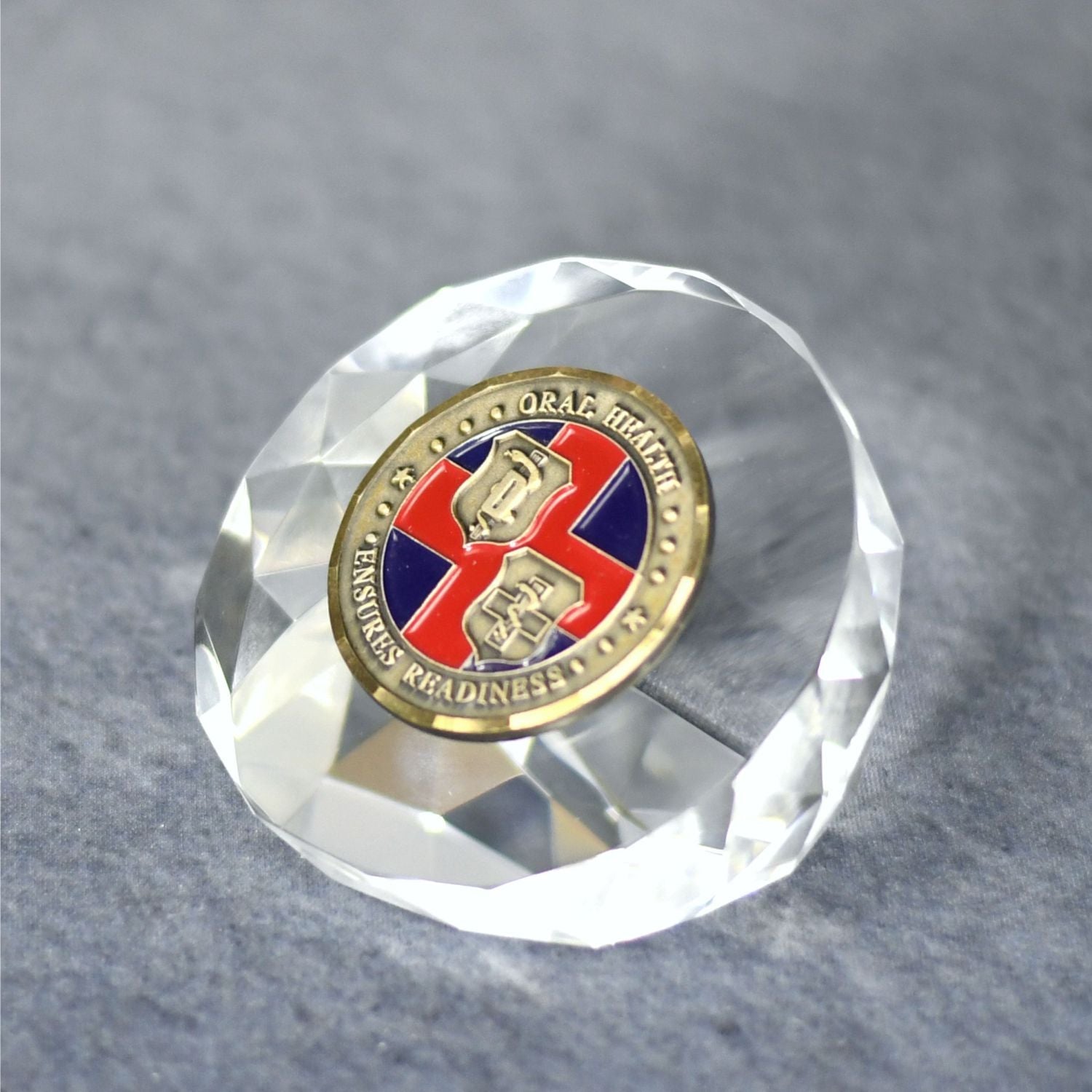 Crystal Round Paperweight | Alliance Awards LLC.