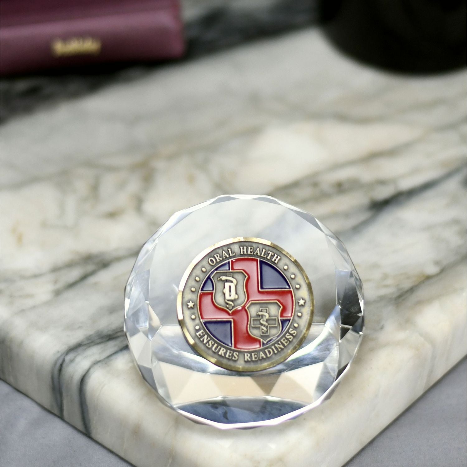 Crystal Round Paperweight | Alliance Awards LLC.