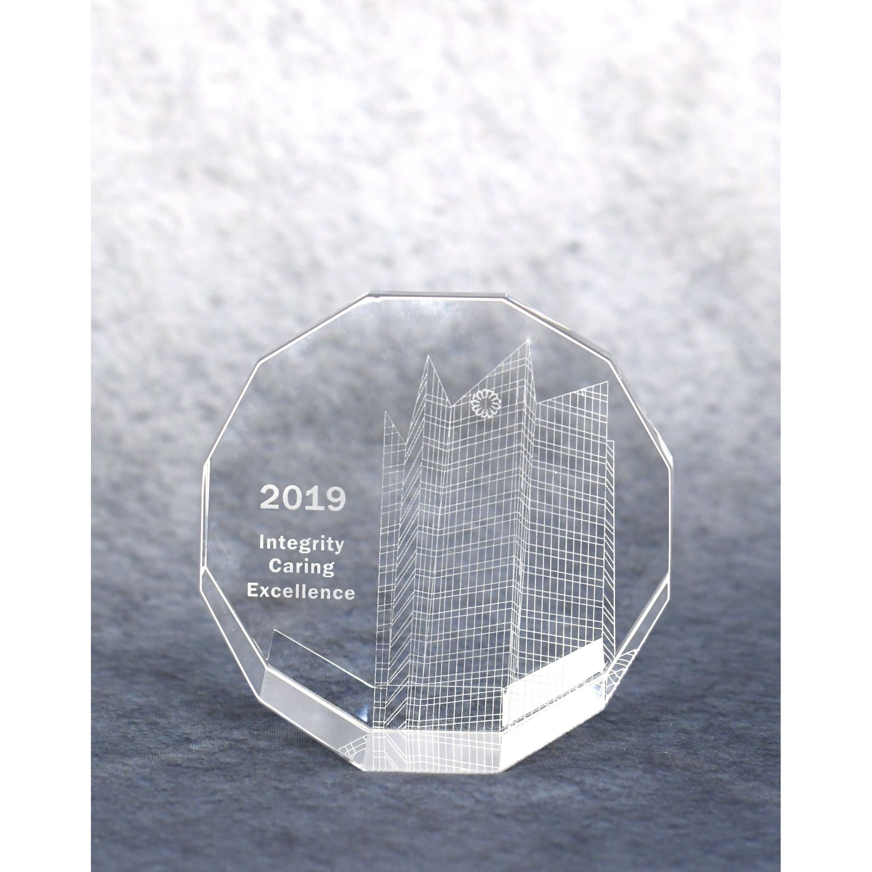 Multi-Faceted Crystal Paperweight | Alliance Awards LLC.