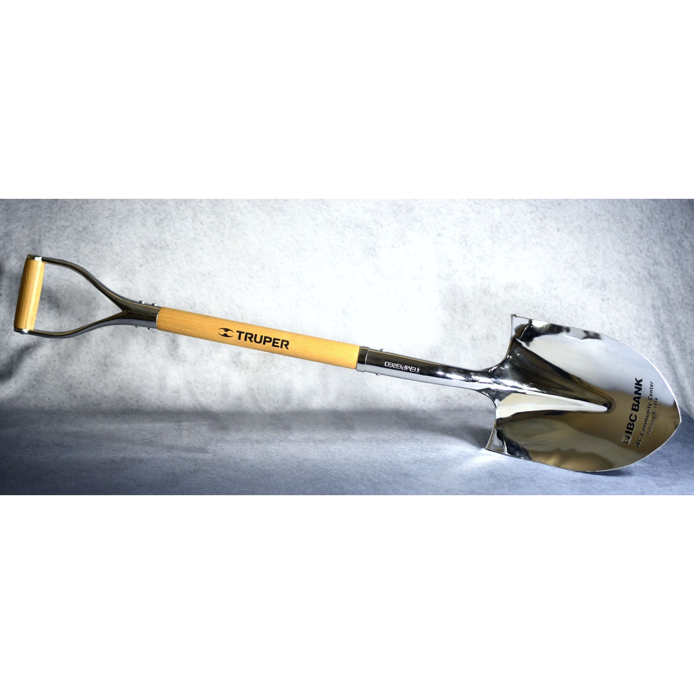 Nickel-Plated Ceremonial Shovel | Alliance Awards LLC.