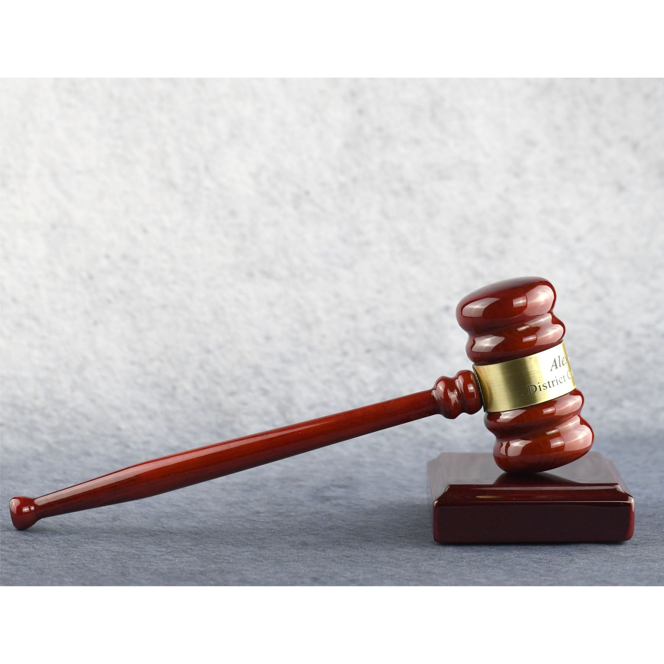 Rosewood Gavel And Case | Alliance Awards LLC.