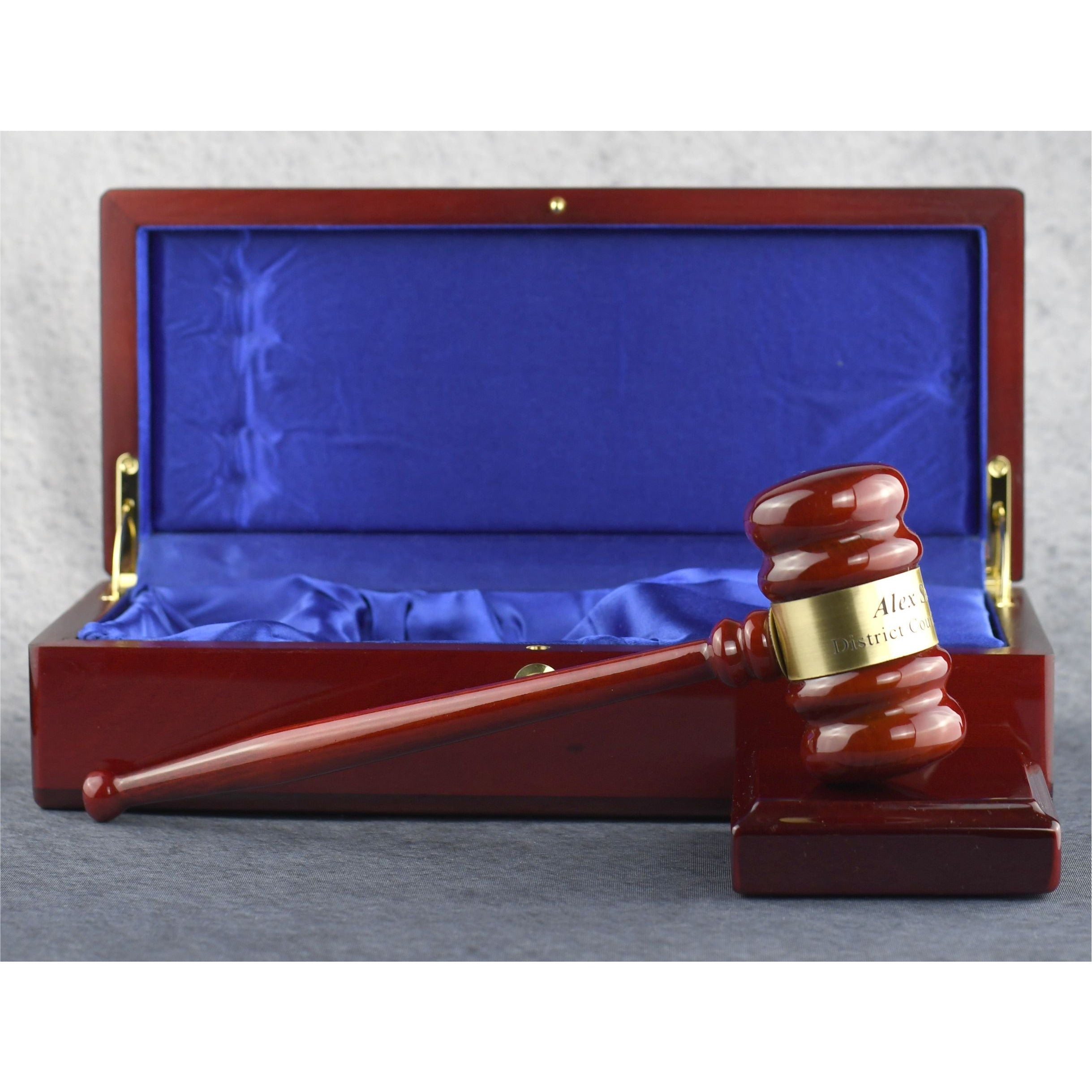 Rosewood Gavel And Case | Alliance Awards LLC.