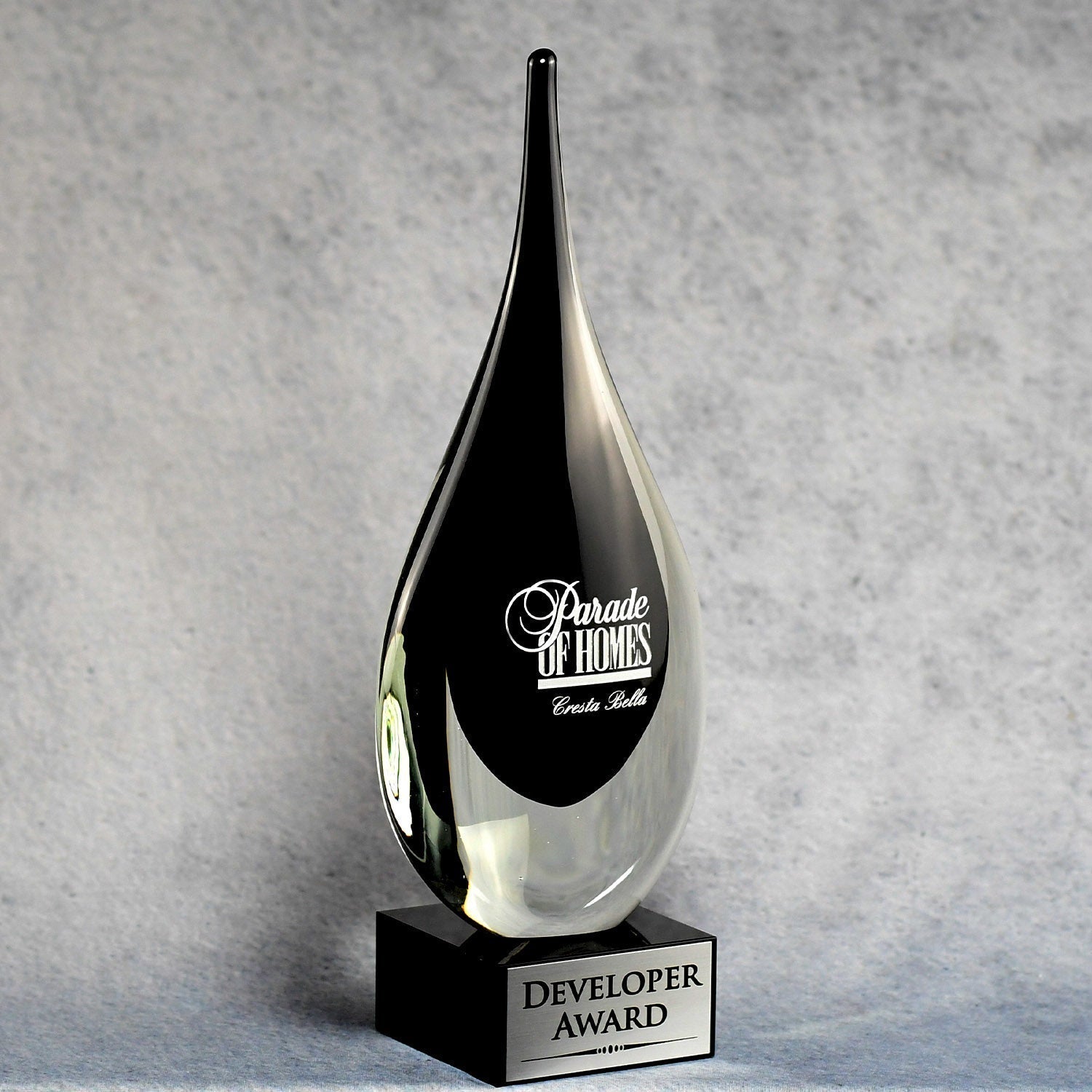 Black Teardrop | Alliance Awards LLC.