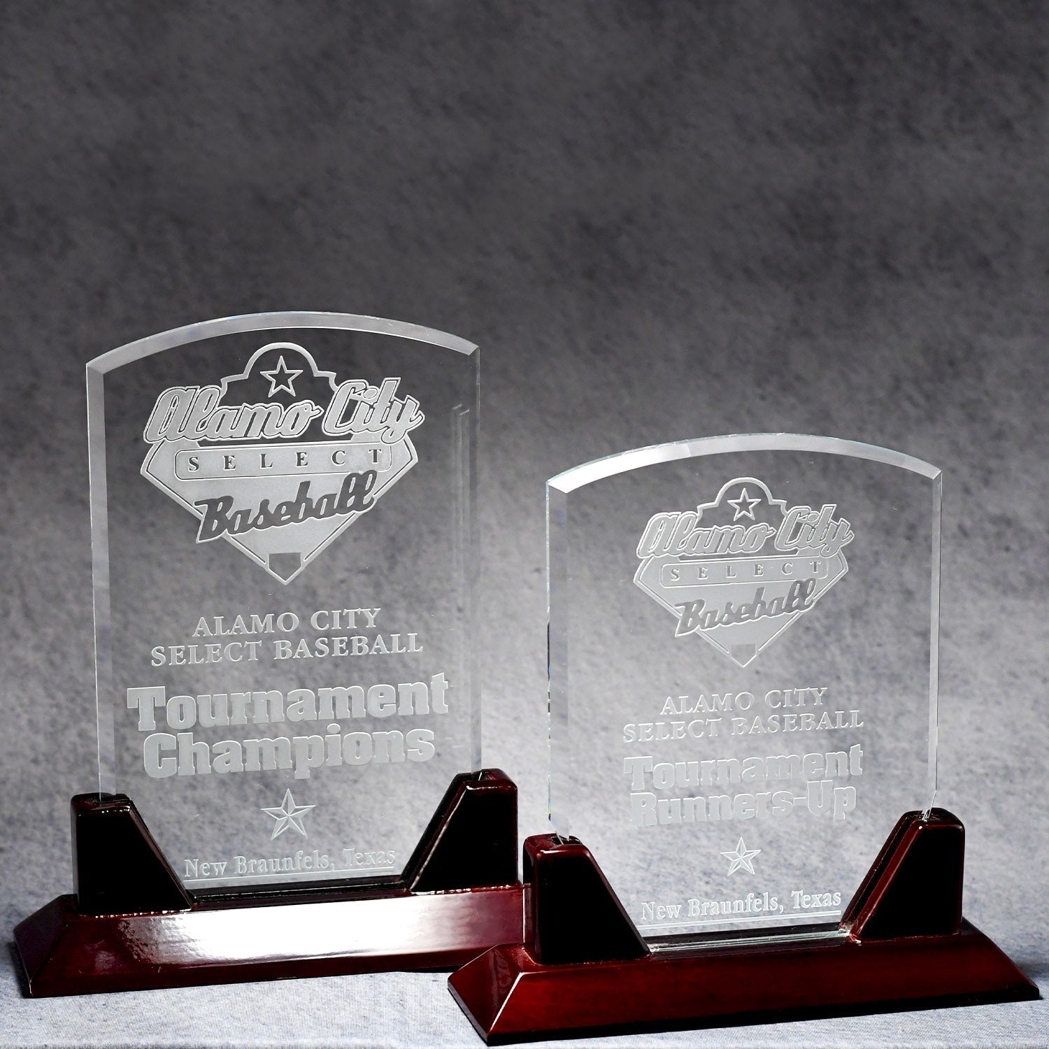 Clear Crystal Spirit Arch | Alliance Awards LLC.