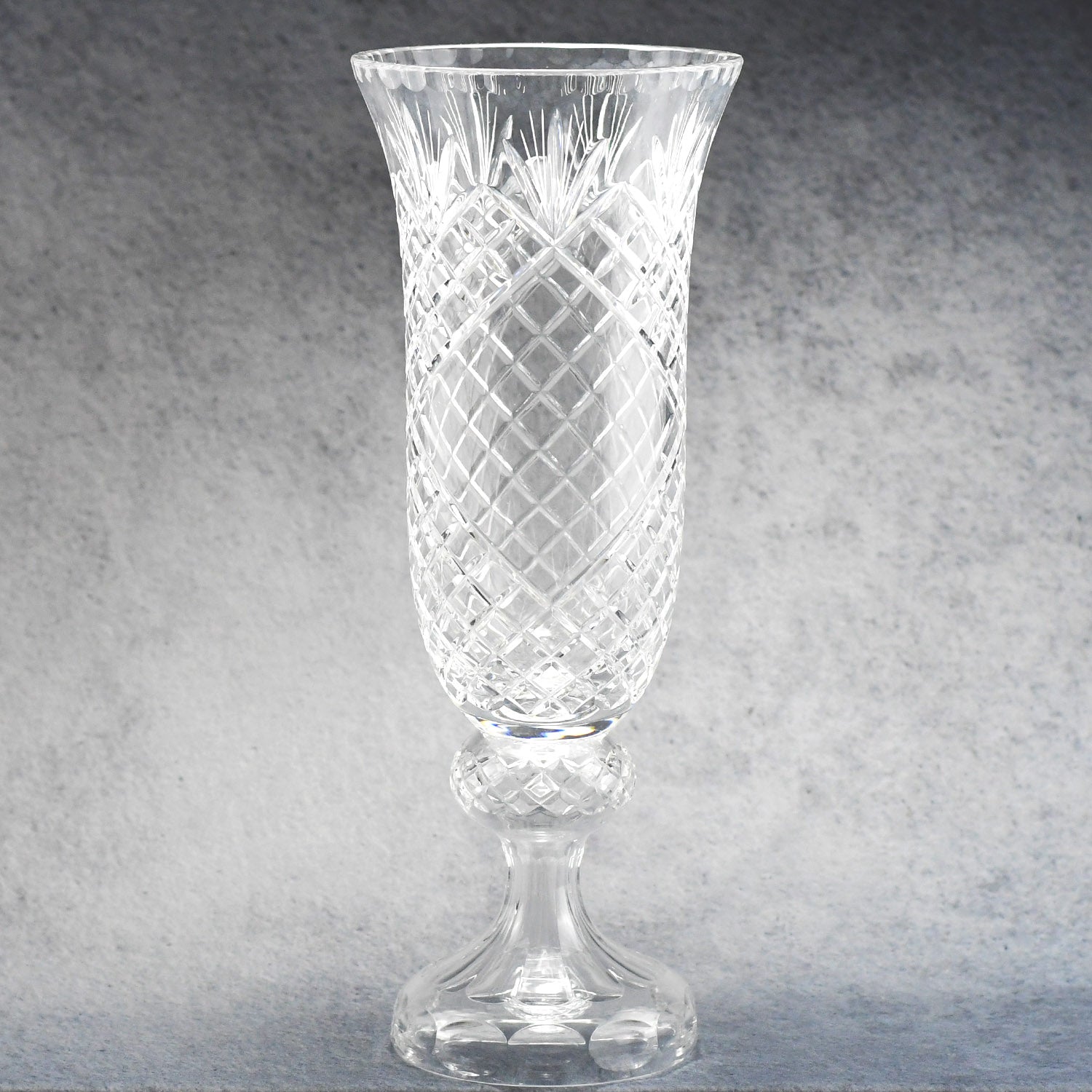 Hurricane Crystal Vase | Alliance Awards LLC.