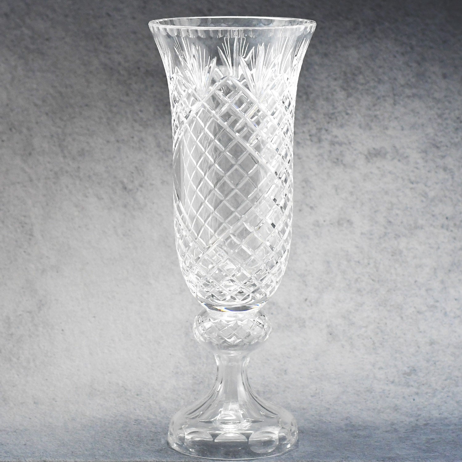 Hurricane Crystal Vase | Alliance Awards LLC.