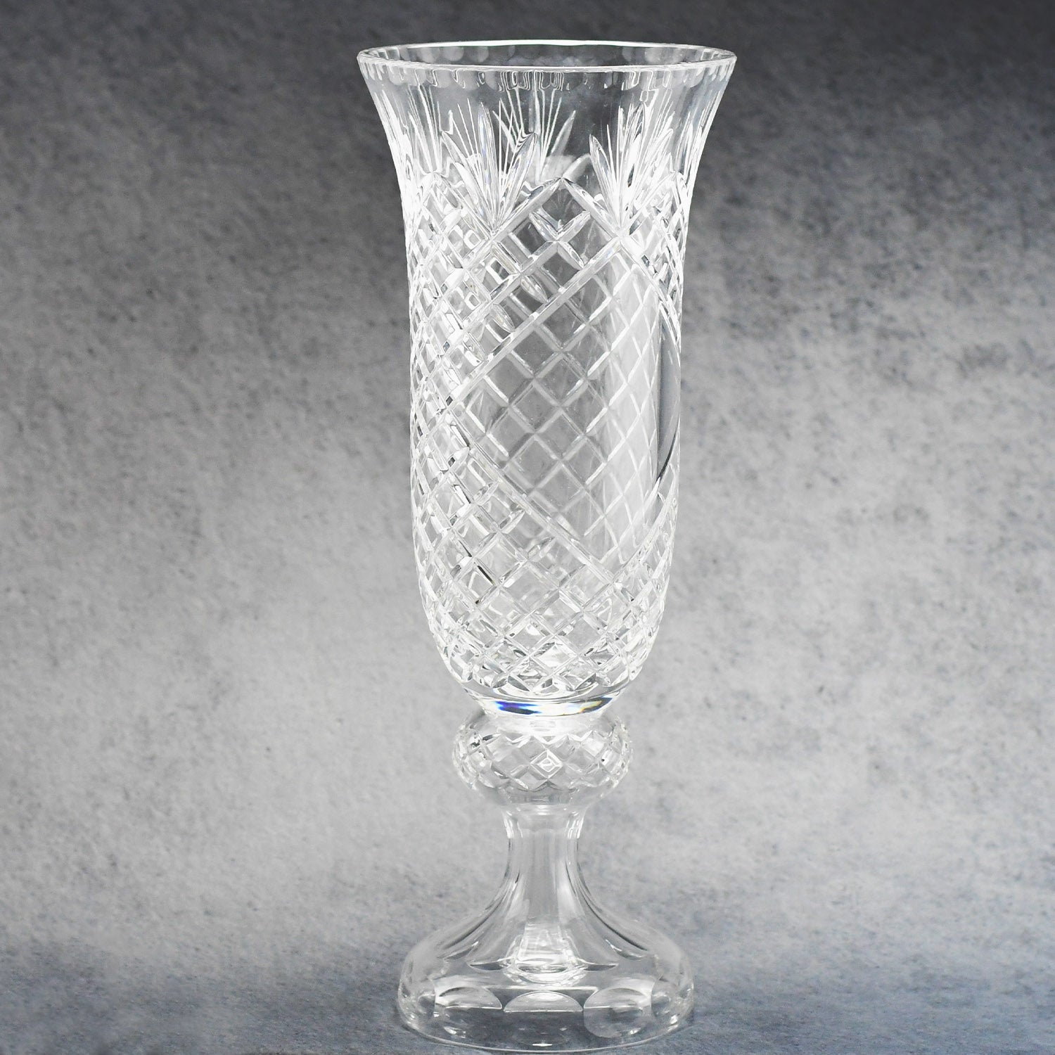 Hurricane Crystal Vase | Alliance Awards LLC.