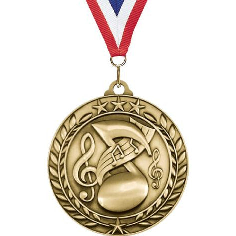 Wreath Antique Medallion - Scholastic | Alliance Awards LLC.