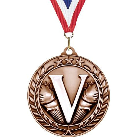 Wreath Antique Medallion - Victory | Alliance Awards LLC.