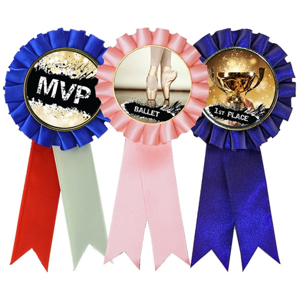 Ribbon W/ Insert Rosette | Alliance Awards LLC.