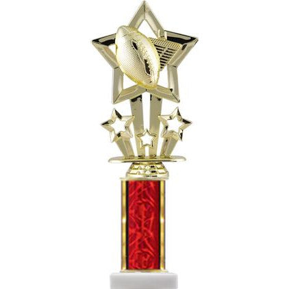 Star Theme Figure And Column Trophy | Alliance Awards LLC.