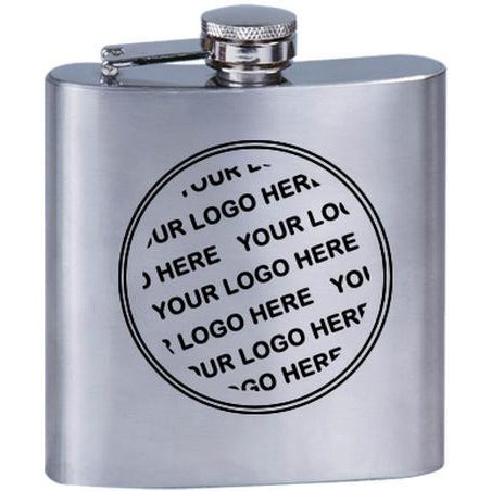 Laserable Flask - 6 Oz | Alliance Awards LLC.
