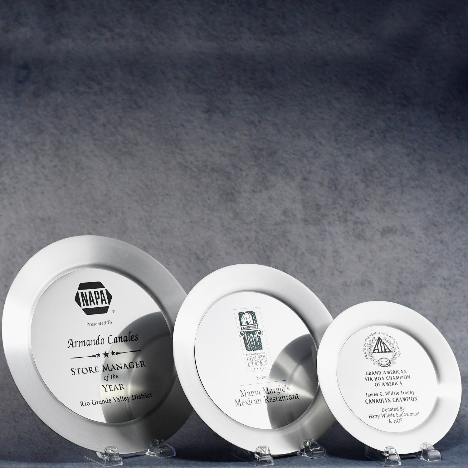 Metal Silver Tray | Alliance Awards LLC.