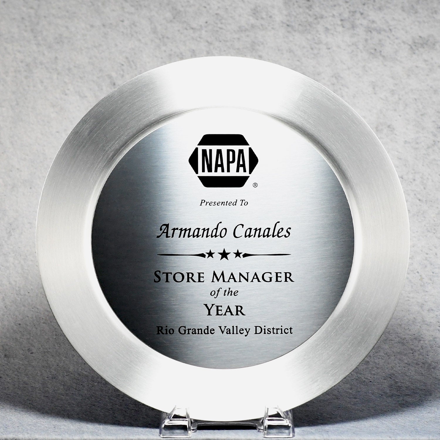 Metal Silver Tray | Alliance Awards LLC.