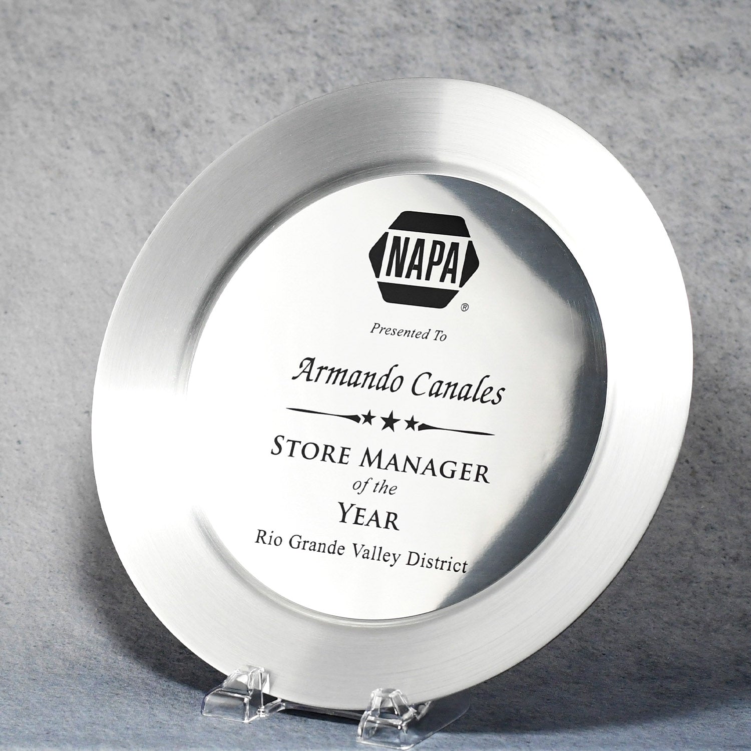 Metal Silver Tray | Alliance Awards LLC.