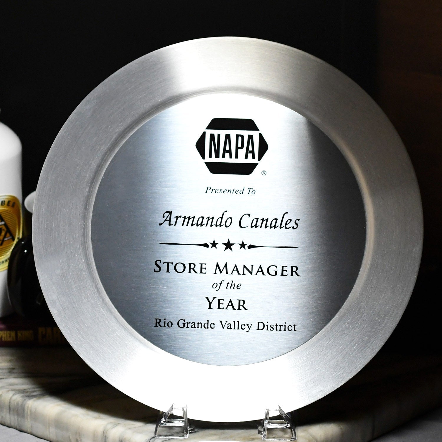 Metal Silver Tray | Alliance Awards LLC.