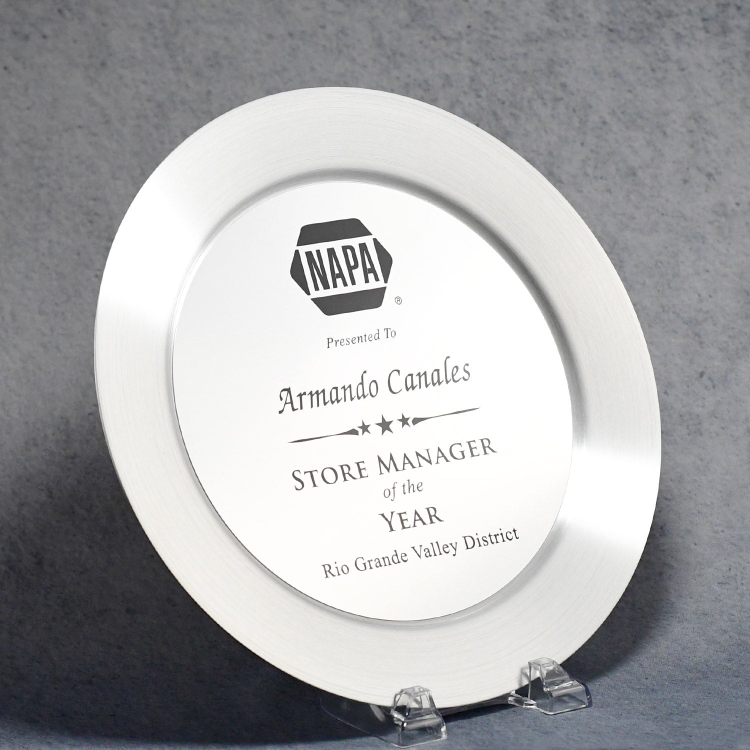 Metal Silver Tray | Alliance Awards LLC.