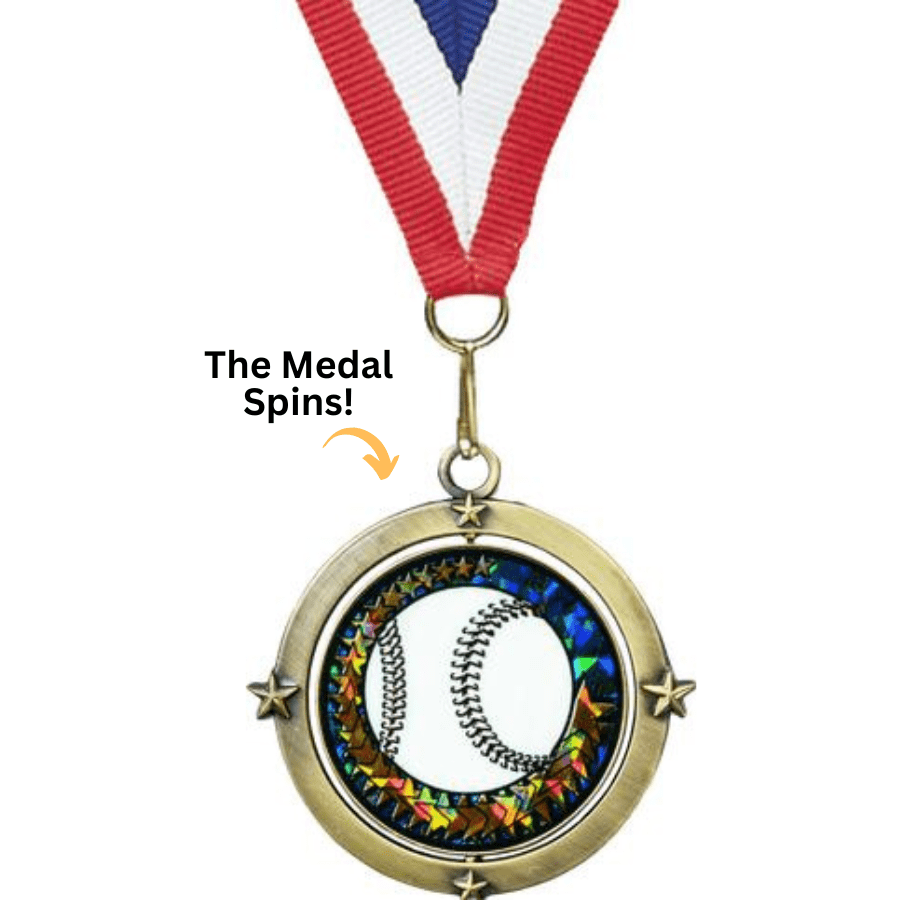 Spinner Medal | Alliance Awards LLC.