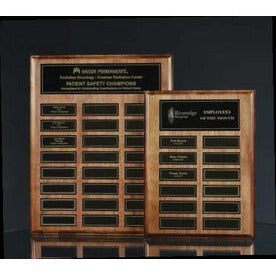 Perpetual Walnut Plaque With Magnetic Plates | Alliance Awards LLC.