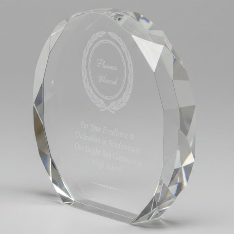 Multi-Faceted Acrylic Paperweight