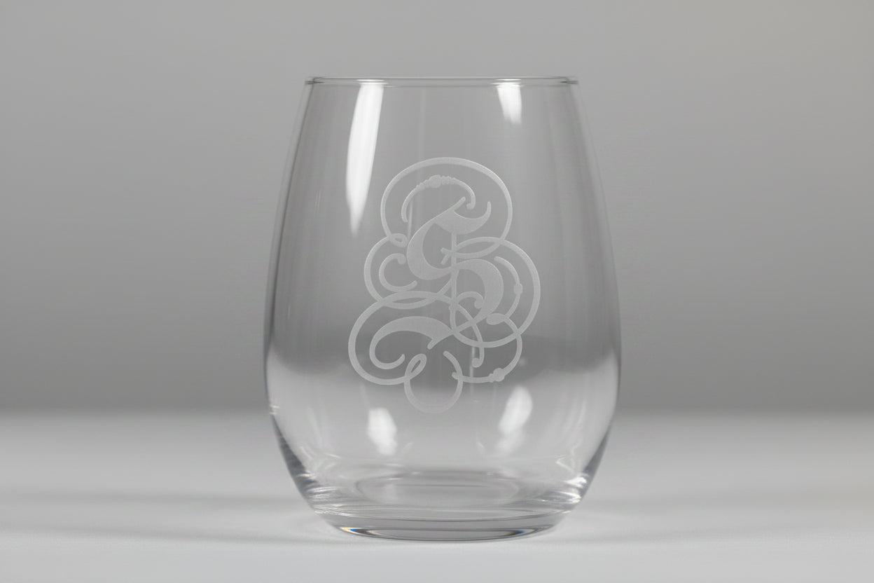 Barware Stemless Wine Glass - Set of 2