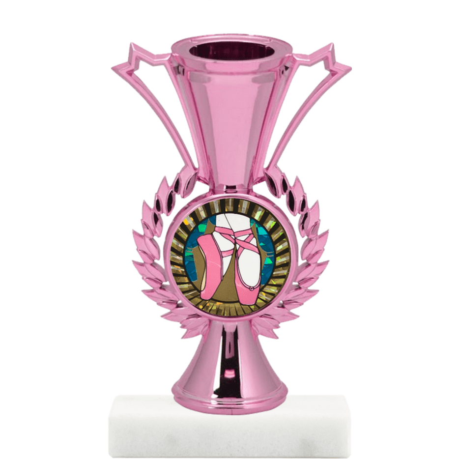 Pretty In Pink Cup Figure Trophy | Alliance Awards LLC.
