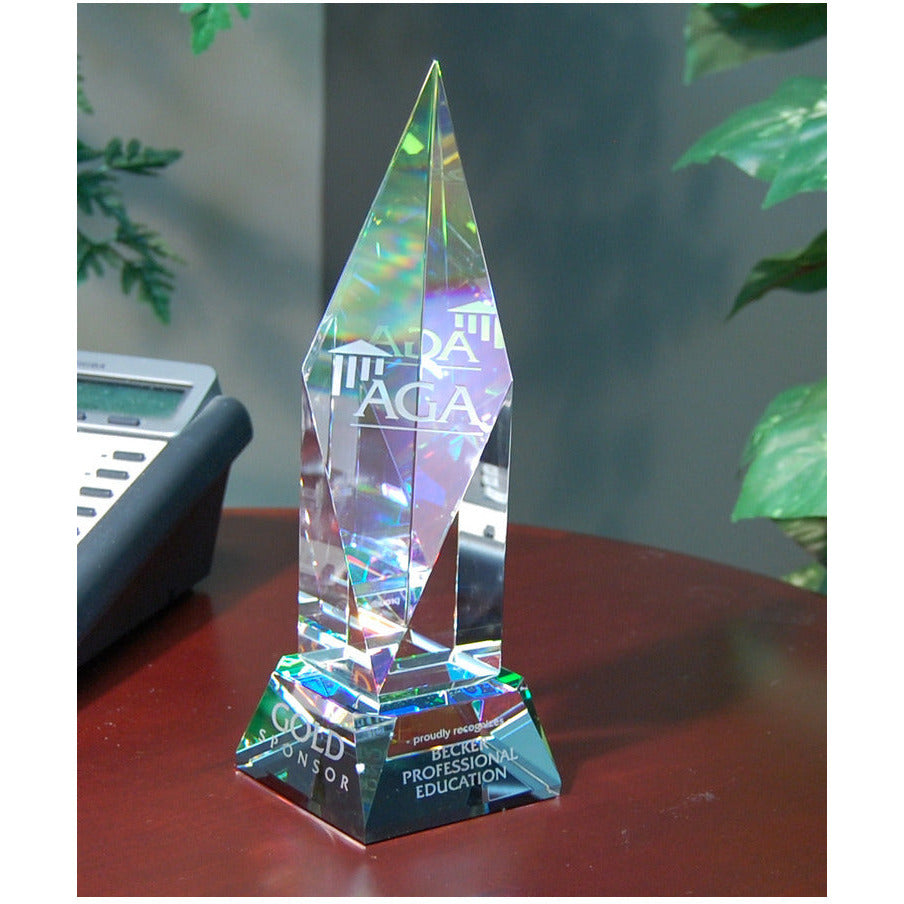 Spectra Color Crystal Spire | Alliance Awards LLC.