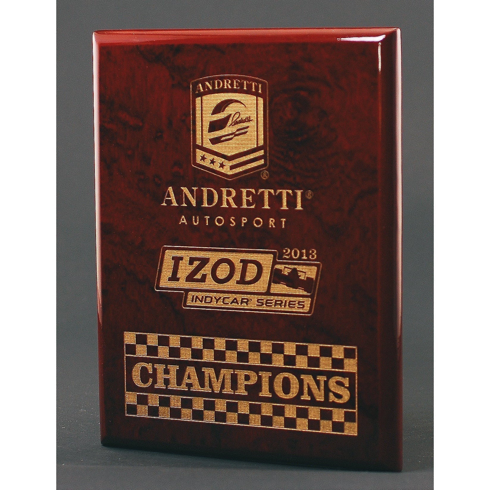 Rosewood Piano Finish Plaque - Gold Filled | Alliance Awards LLC.