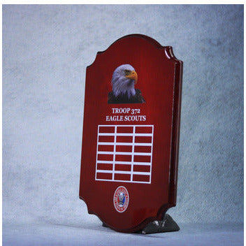 Scalloped Piano Finished Plaques | Alliance Awards LLC.