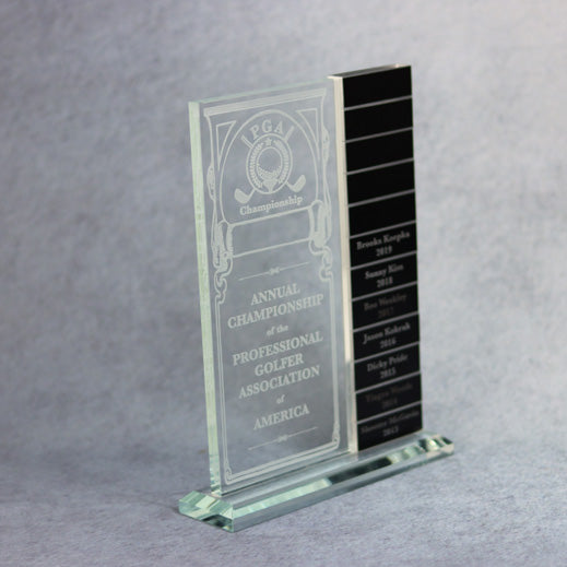 Perpetual Glass Award (12 Plates) | Alliance Awards LLC.
