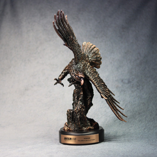 Copper Finish Eagle - Small | Alliance Awards LLC.