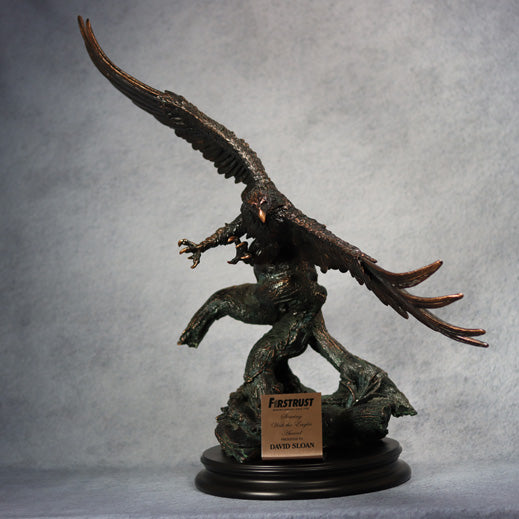 Copper Finish Eagle - Large | Alliance Awards LLC.