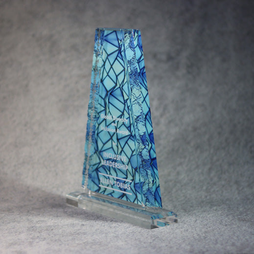 Acrylic Tower With Crinkle Edge | Alliance Awards LLC.