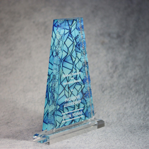 Acrylic Tower With Crinkle Edge | Alliance Awards LLC.