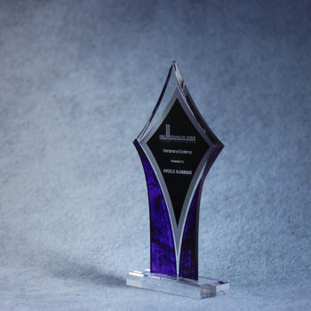Acrylic Diamond Trophy | Alliance Awards LLC.