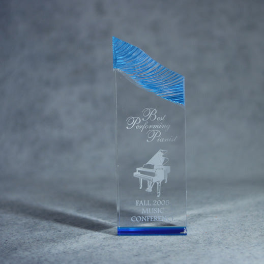 Acrylic Carved Tower | Alliance Awards LLC.